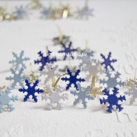 Набор брадс Winter Snowflake (50 шт) от Creative Impressions   
